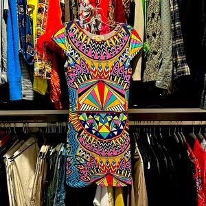 Mara Hoffman multi color dress